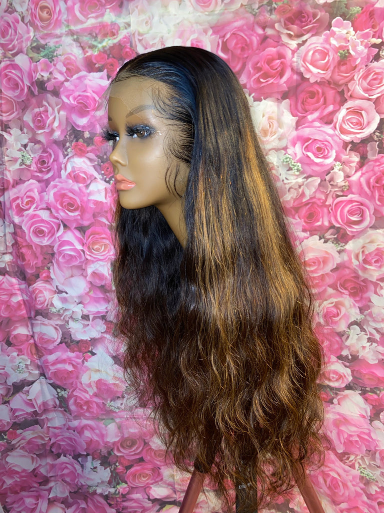 Glueless Indian Body Wave Human Hair HD Lace Front Unit - Luxury Line