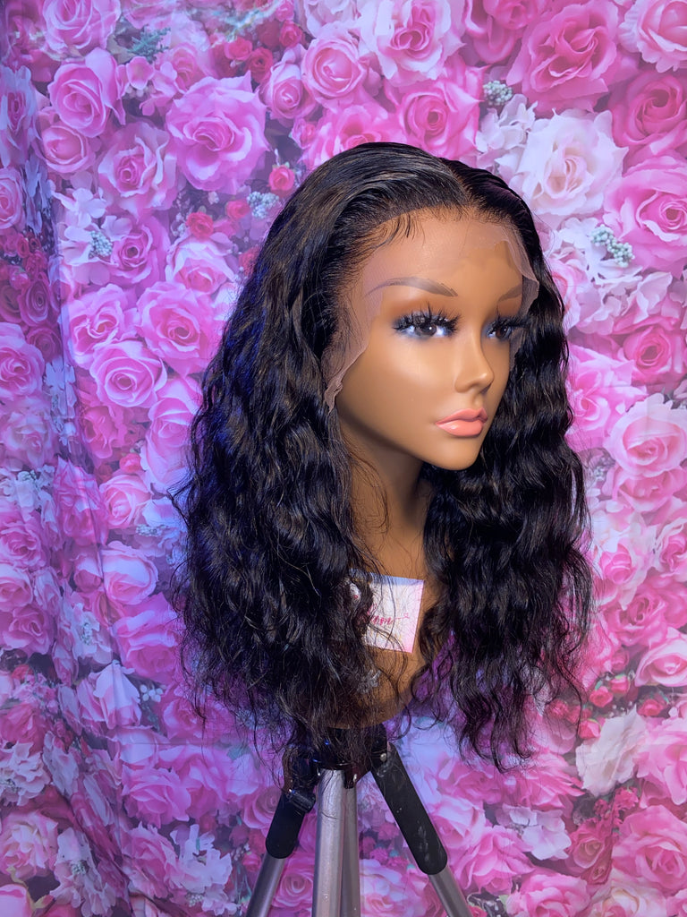 Wavy Human Hair Lace Front Wig - Luxury Line