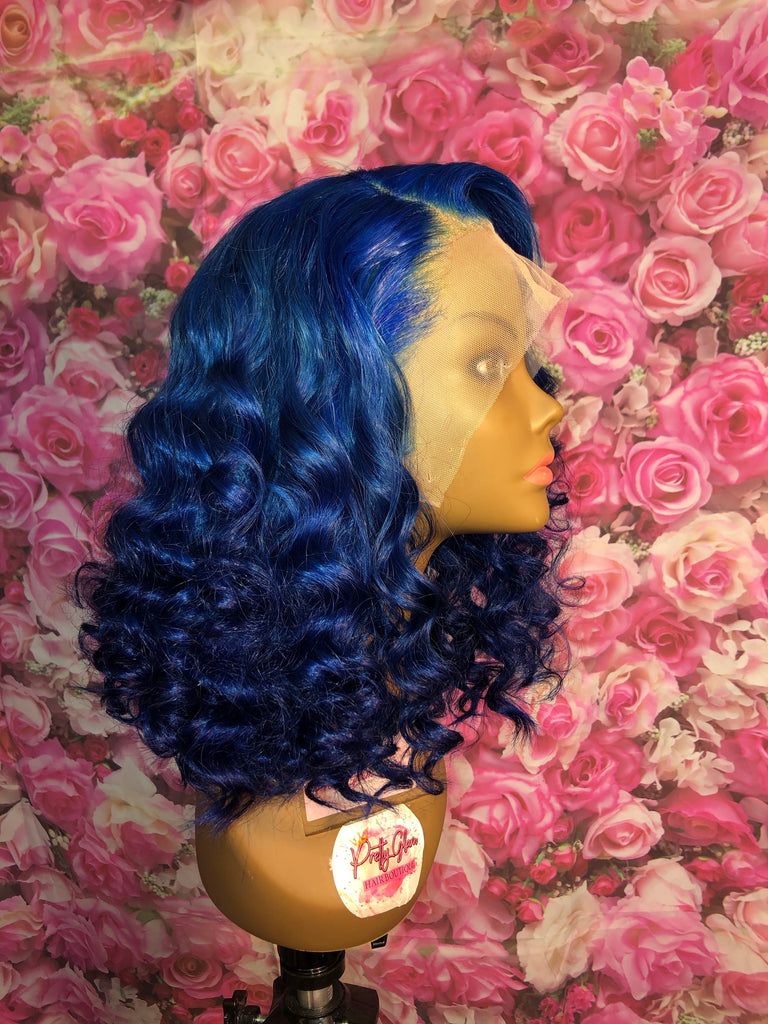 16” Brazilian Deep Wave Lace Front Wig