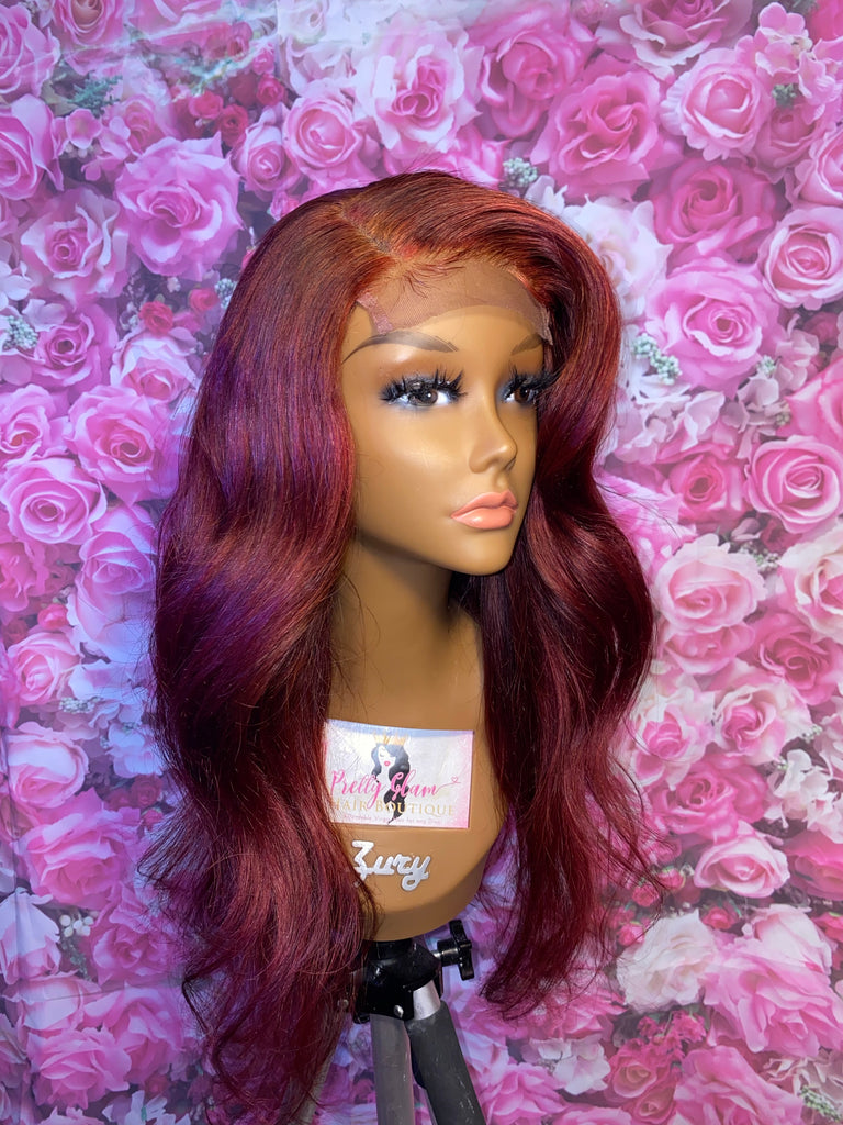 22” Body Wave Human Hair Lace Closure Unit