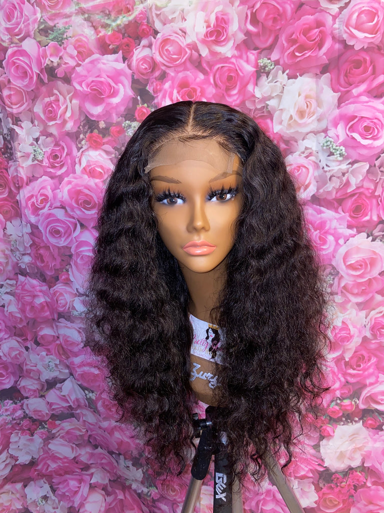 20” Deep Loose Wave Human Hair Lace Closure Unit (Main Line)