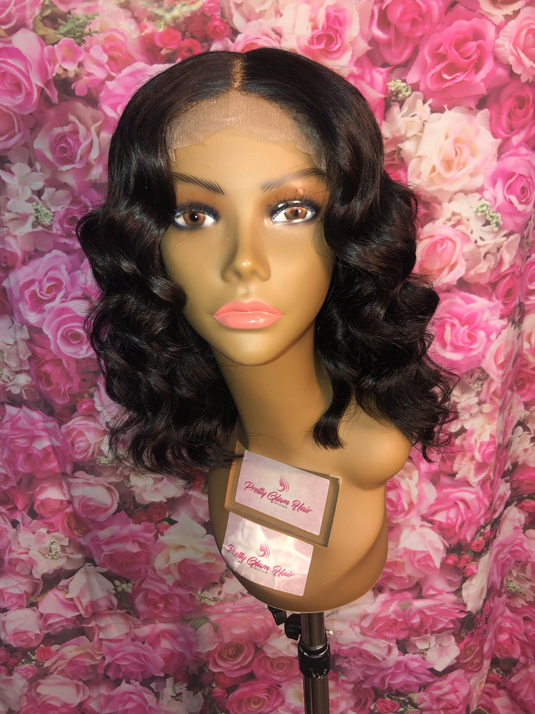 12” Beach Babe Lace Closure Wig