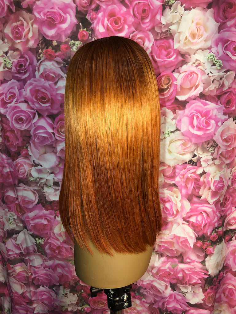 14” Brazilian Straight Human Hair Lace Closure Unit