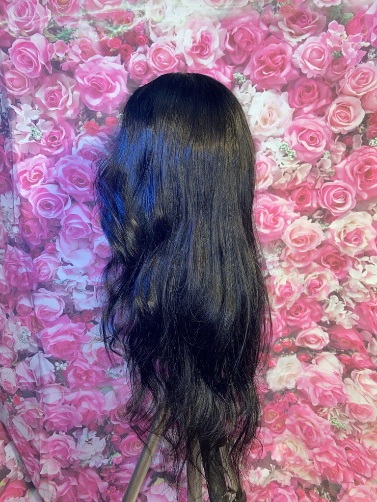 22” Body Wave Human Hair Lace Closure Unit