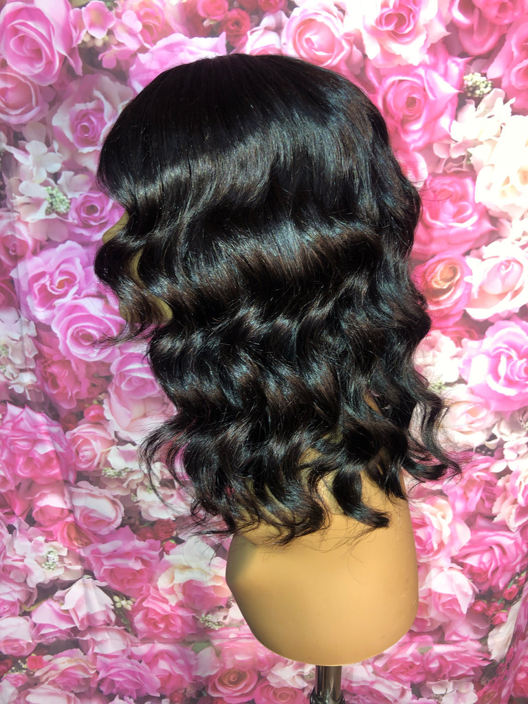 12” Beach Babe Lace Closure Wig