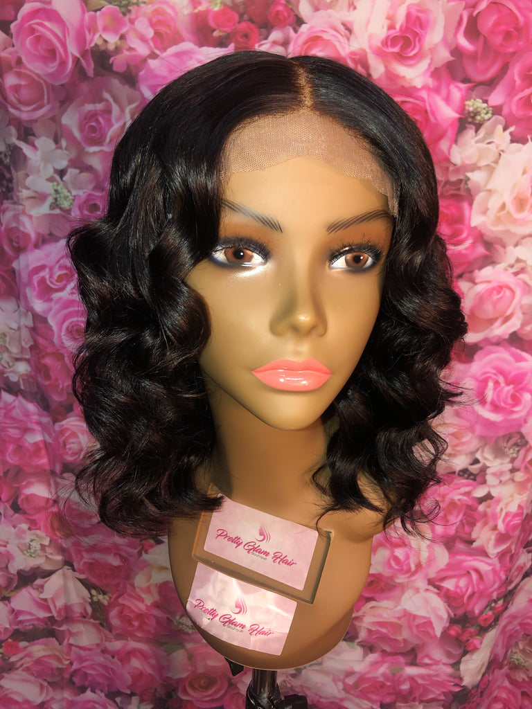 12” Beach Babe Lace Closure Wig