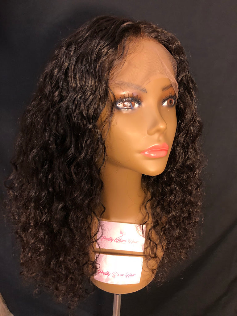 22” Malaysian Princess Curly Human Hair Full Lace Wig -  Main Line